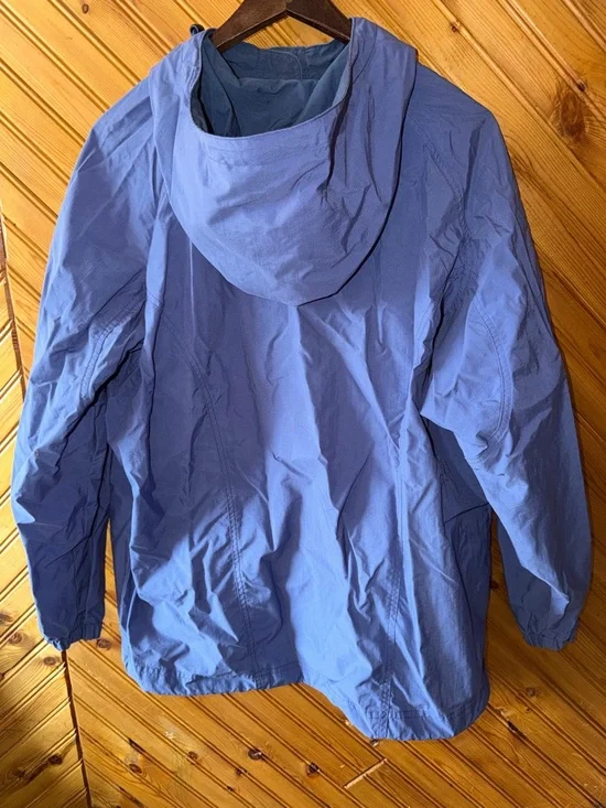 Columbia woman’s Large Anorak blue jacket. - Picture 4 of 5